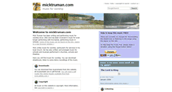 Desktop Screenshot of micktruman.com